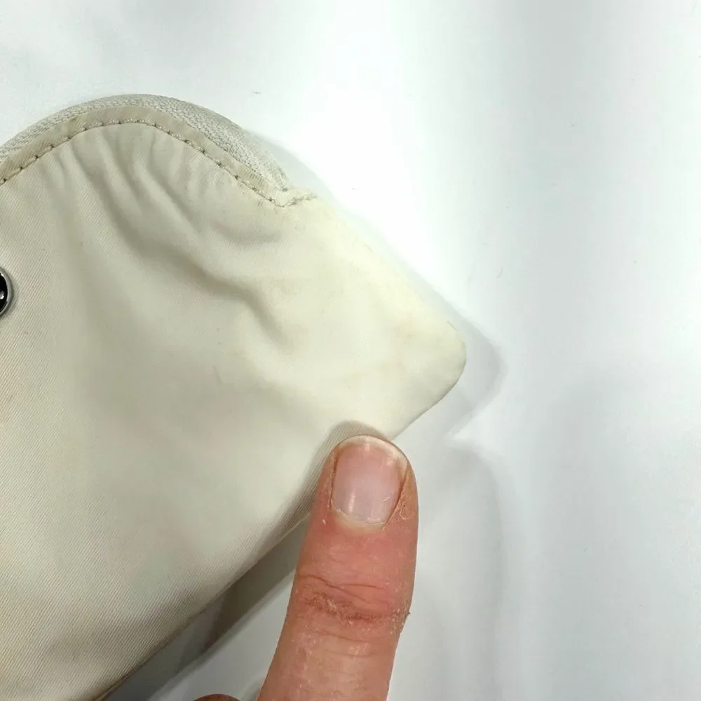 Lululemon Cream Coin Pouch